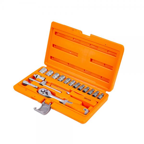Juego Dados 1/4" - 17 piezas - SECUR SECUR - imagen 1