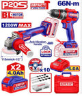 KIT TALADRO +AMOLADORA EMTOP EMTOP - imagen 1