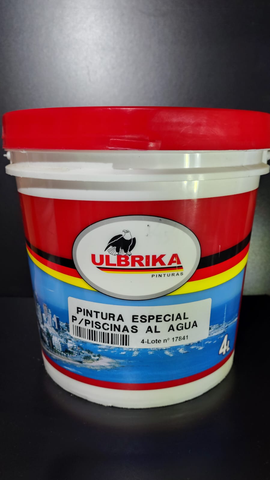 Pintura para Piscinas al Agua Ulbrika 4kg