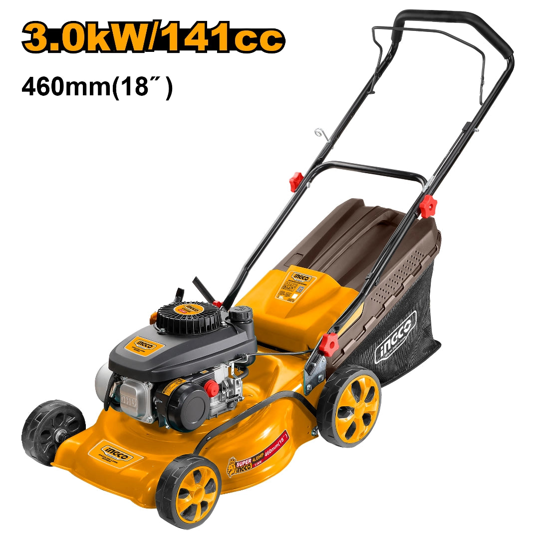 CORTA CESPED A NAFTA 4HP 141CC INGCO - imagen 2