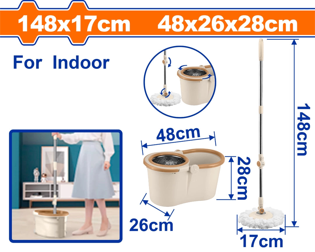SET MOPA CON BALDE DE PLÁSTICO WADFOW - imagen 2