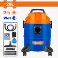 ASPIRADORA 20LT TACHO PLASTICO SECO HUMEDO