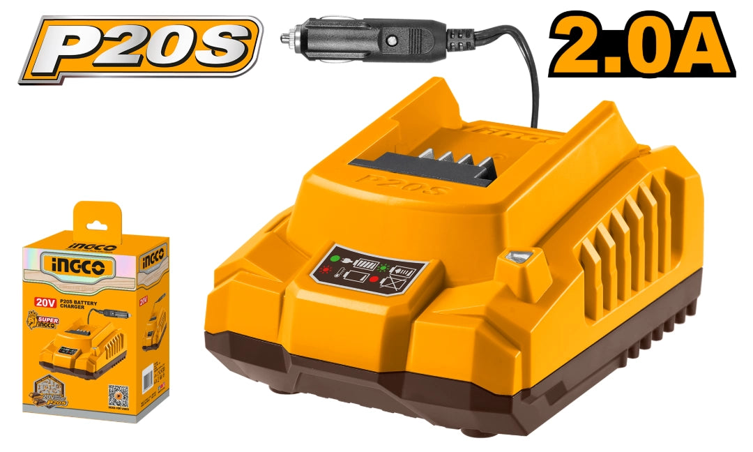Cargador para Auto INGCO 20V