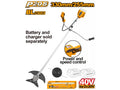 DESMALEZADORA A BATERIA 40V BRUSHLESS S BATERIA INGCO - imagen 1