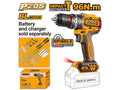 TALADOR ATORNILLADOR C/PERCUTOR A BATERIA BRUSHLESS 20V 96NM + ACCESORIOS,S/CARG S/BAT INGCO - imagen 1